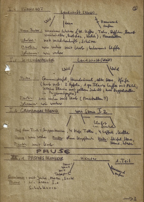 Die Heiden von Kummerow Regienanweisung 2