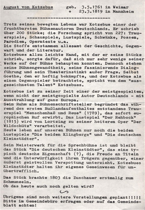 Die deutschen Kleinstädter